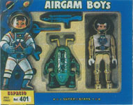 airgamboys 00401 - Astronauta dorado + robot