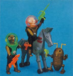 airgamboys 46283 - 2 Aliens con caballo robot