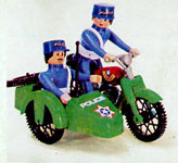 airgamboys 00242 - Moto con sidecar policía