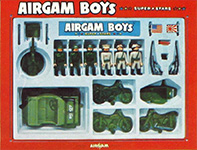 airgamboys 00274 - Tres japoneses y tres americanos con jeep, tres motos y sidecar