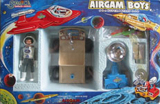 airgamboys 00283 - Astronauta con rover lunar