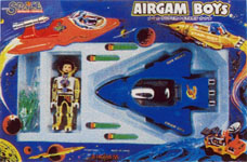 airgamboys 00411 - Astronauta oro con caza