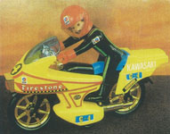 airgamboys 99102 - Moto deportiva amarilla