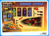 airgam comics Green Demon - Action Arm - Doctor Diabolic - Bird Man con anifbius