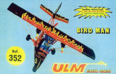 airgam comics ULM Bird Man